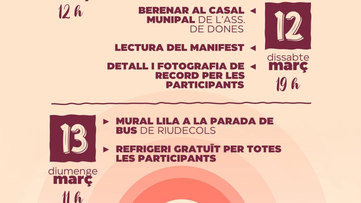 Commemorem el Dia Internacional de la Dona