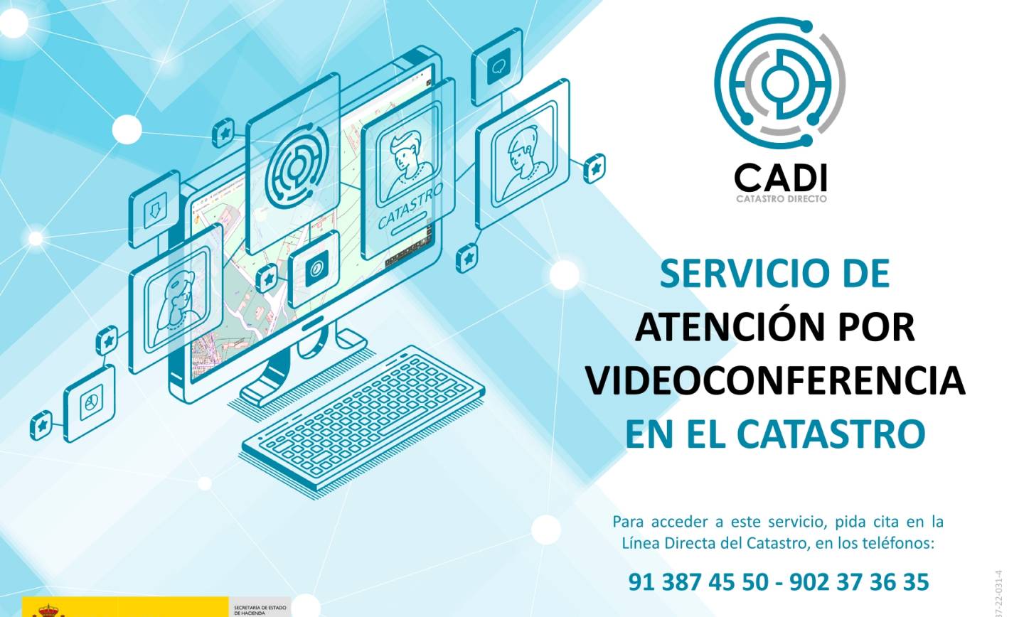 Nou servei d’atenció per videoconferència del Cadastre
