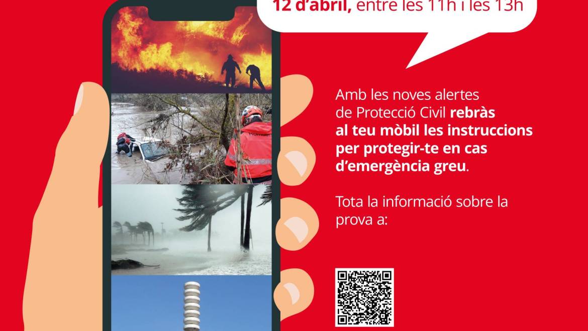Prova alerta Protecció Civil